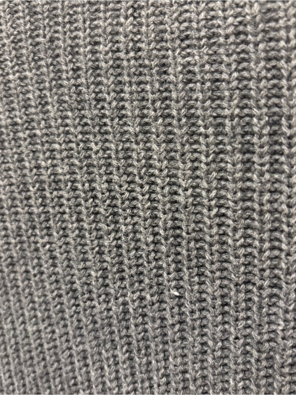 Universal Thread Gray Open-Front Ribbed Cardigan - Picture 5 of 5